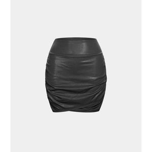 NWT Halara Cloudful® 2.0 High Waisted Bodycon Foil 2-in-1 Ruched Skirt